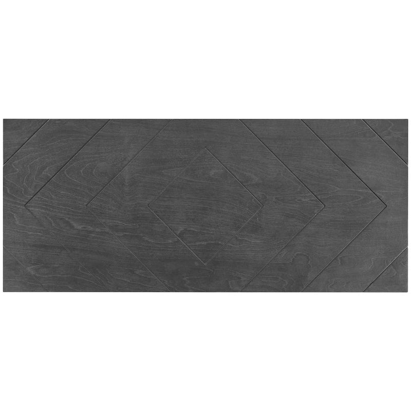 Sideboard mit verstellbarem Einlegeboden, 3 Retro-Metallgriffen und 4 Beinen aus Kiefernholz