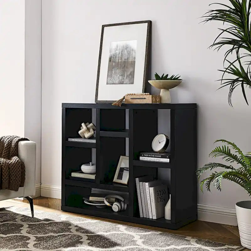 Mobile contenitore indipendente da esposizione con 7 vani cubici
