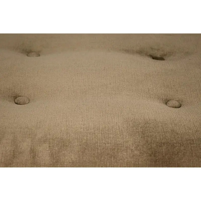 10 Button Tufted Long Storage Bench Ottoman
