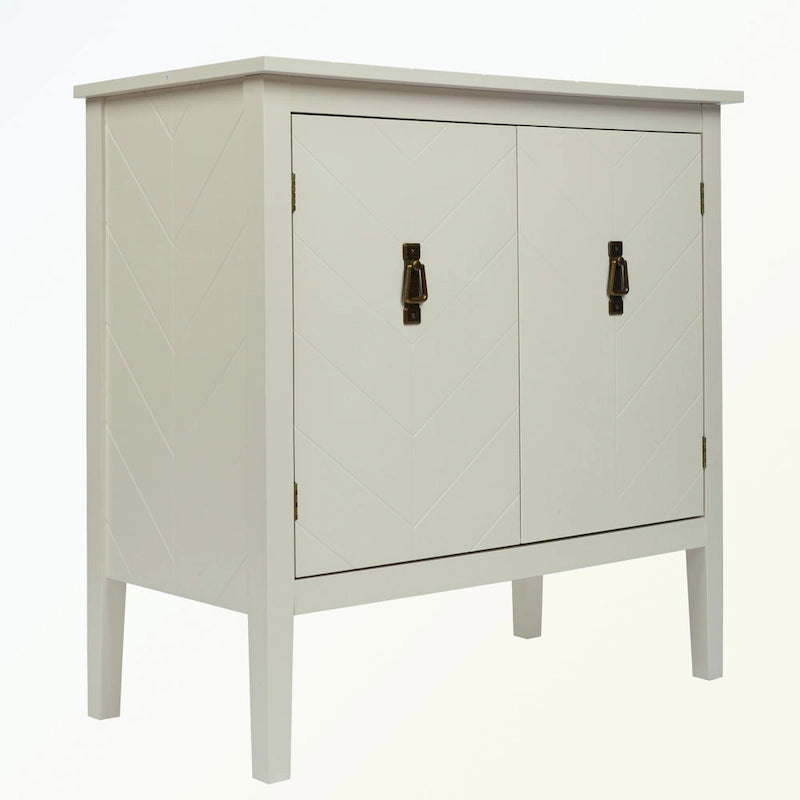 2 Door Wooden Sideboard Cabinet
