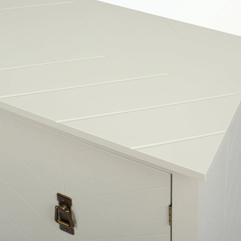 2 Door Wooden Sideboard Cabinet