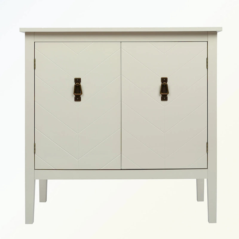 2 Door Wooden Sideboard Cabinet