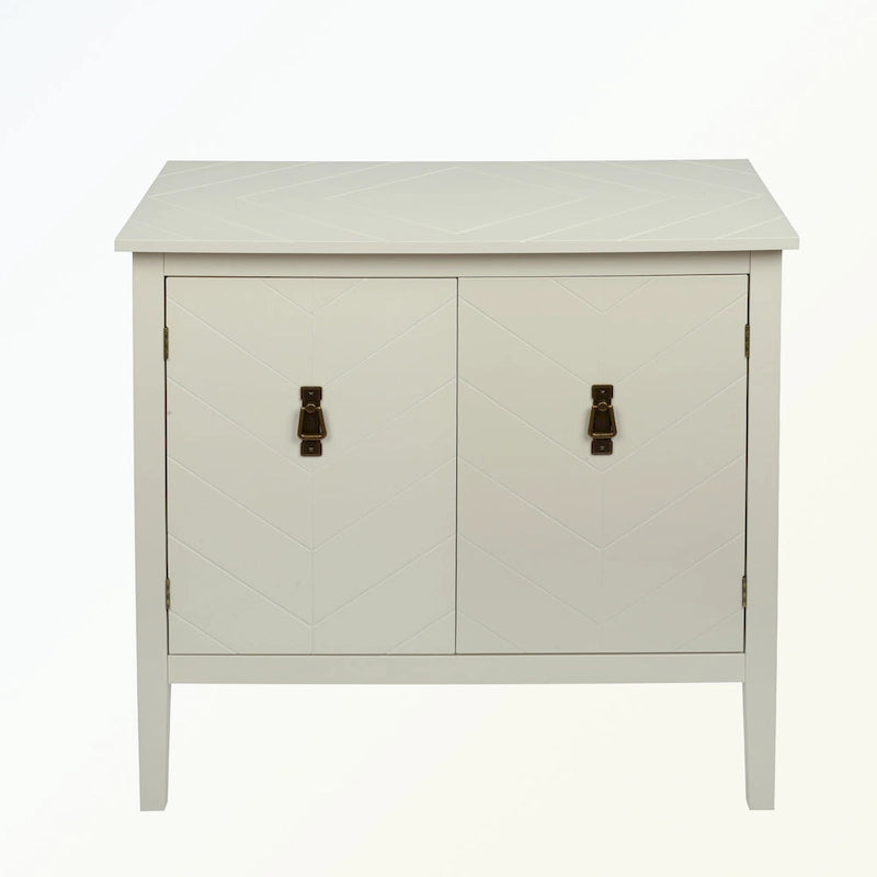 2 Door Wooden Sideboard Cabinet