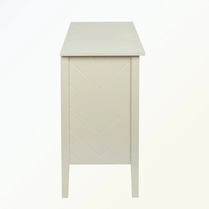 2 Door Wooden Sideboard Cabinet