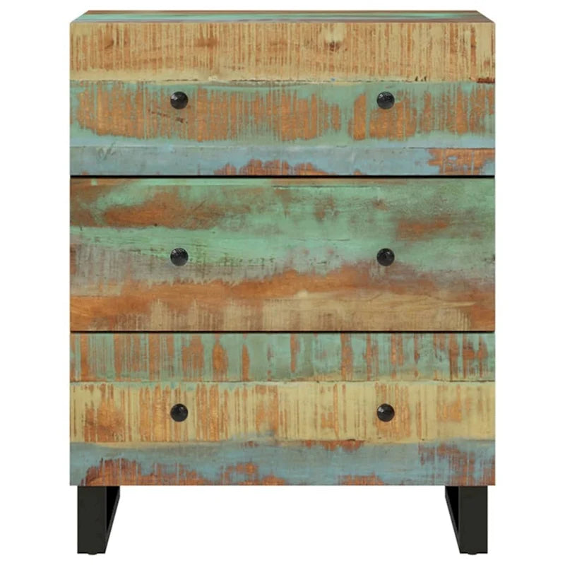 Aufbewahrungsschrank als dekoratives Sideboard und Konsolenschrank mit Schubladen