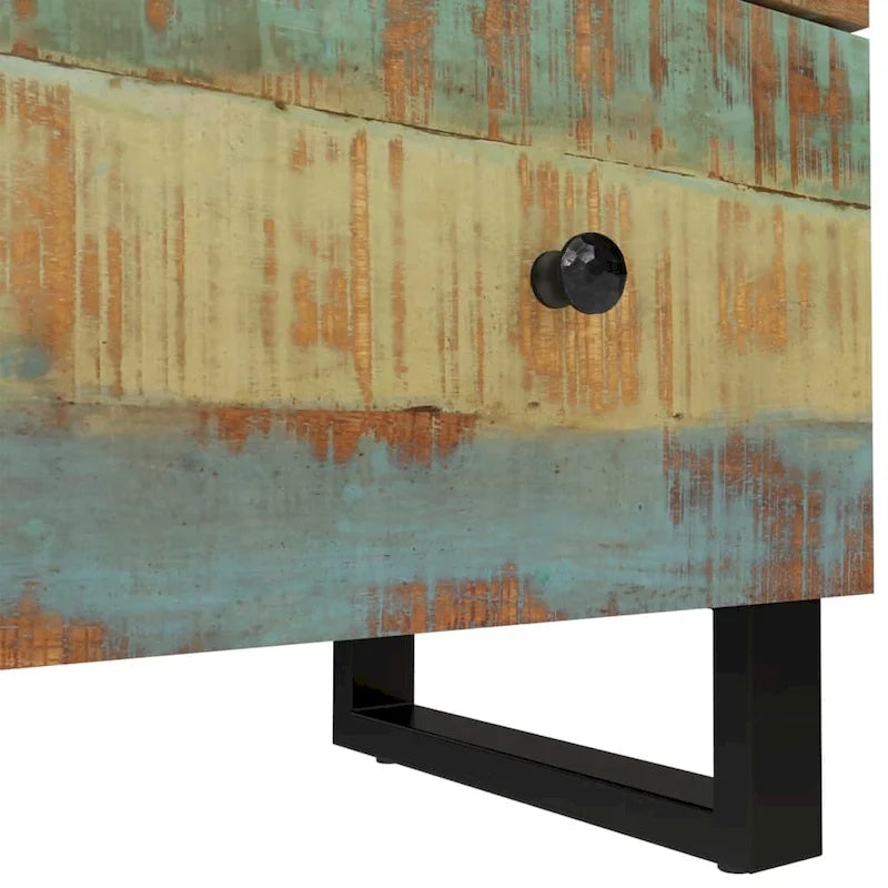 Aufbewahrungsschrank als dekoratives Sideboard und Konsolenschrank mit Schubladen