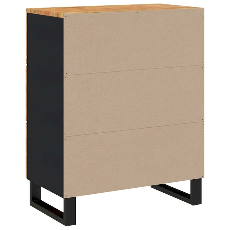Aufbewahrungsschrank als dekoratives Sideboard und Konsolenschrank mit Schubladen
