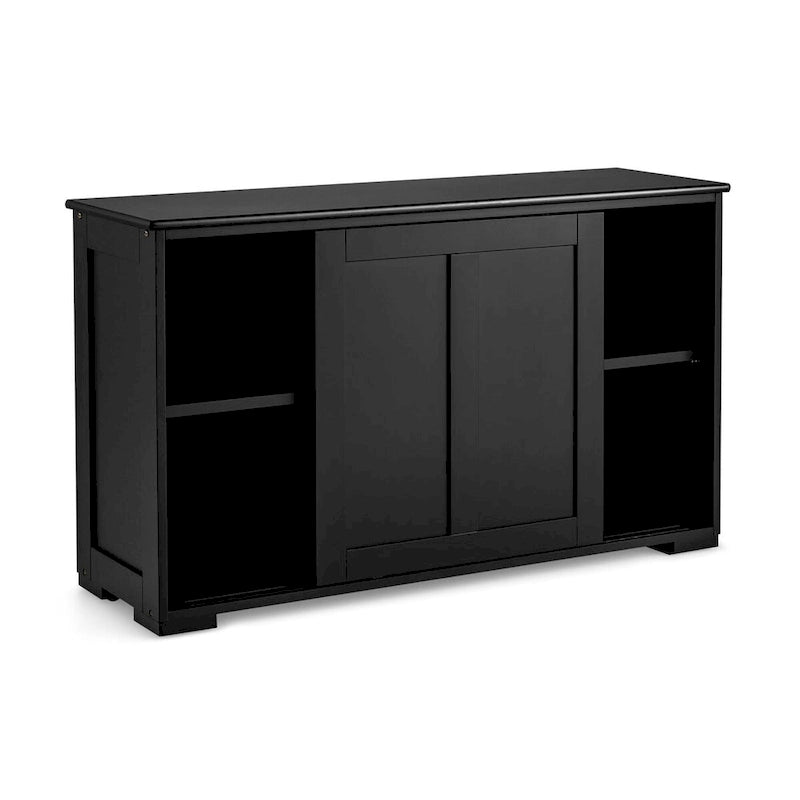 Credenza da cucina impilabile in stile antico con ripiano regolabile in altezza - 42 x 13 x 24.5 (L x W x H)