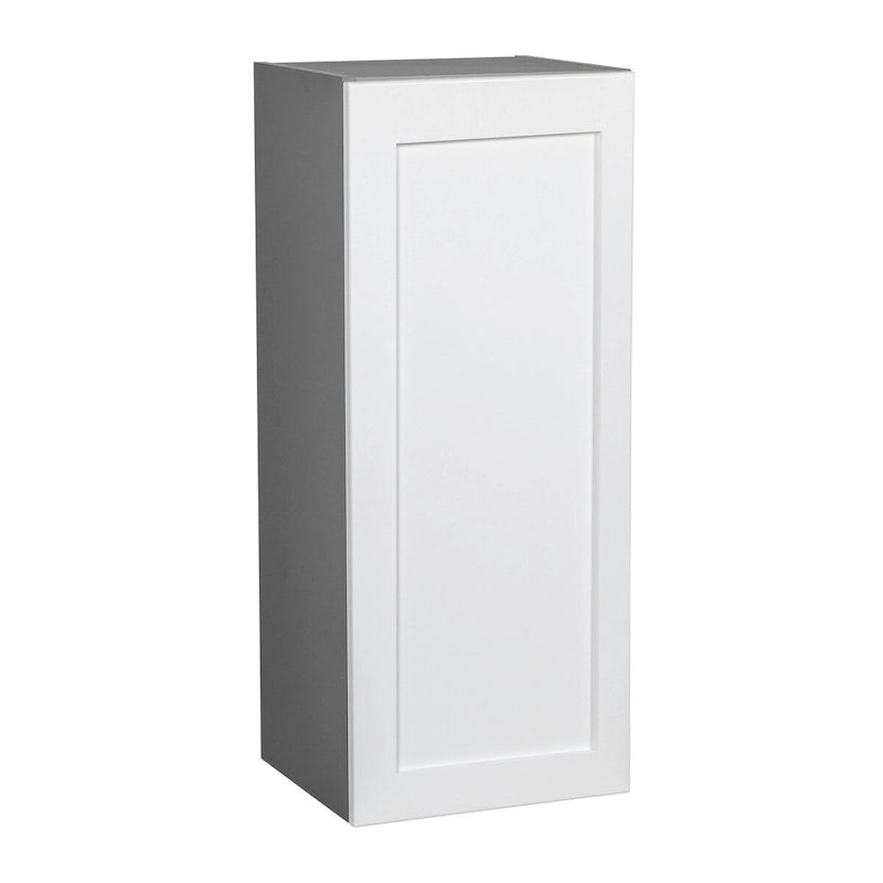 Meuble haut mural 9 x 36 - une porte - gris