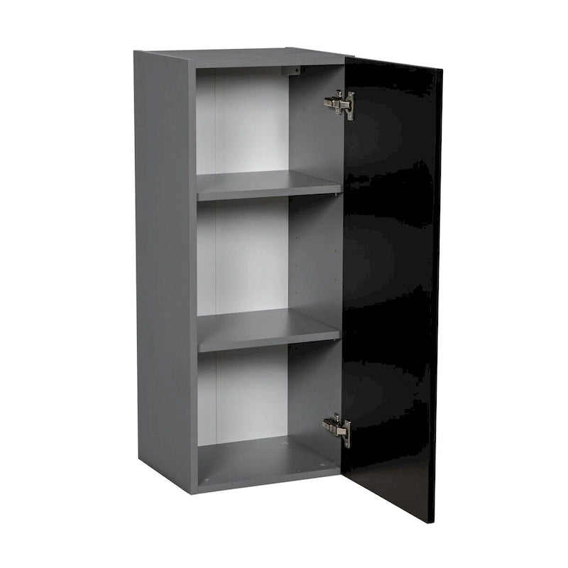 9 x 36 Wandschrank - eintürig - grau
