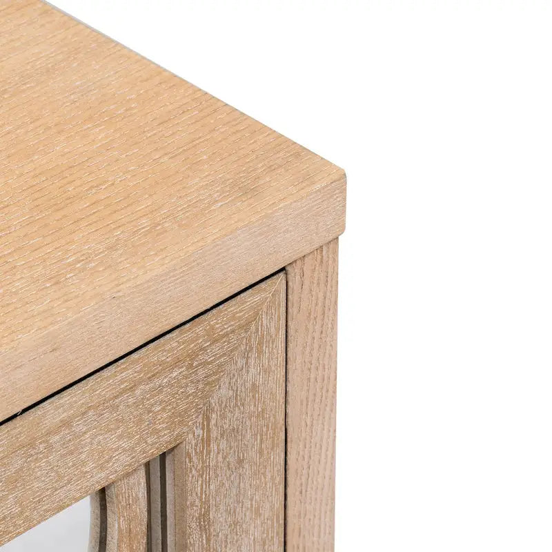 Buffet avec portes en verre, meuble de rangement miroir à 3 portes