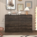 Bar Cabinet with Six Drawers and Sturdy Scratch Resistant Finish