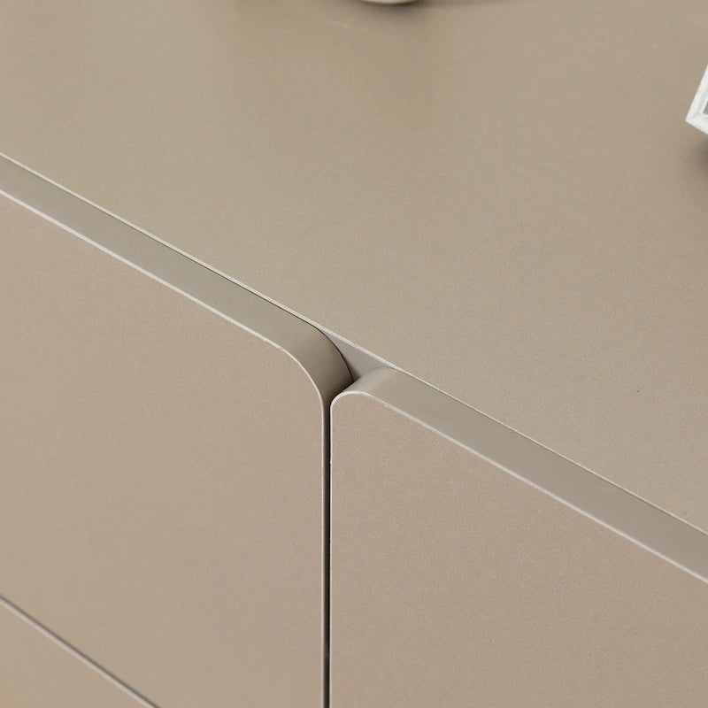 Bar Cabinet with Six Drawers and Sturdy Scratch Resistant Finish