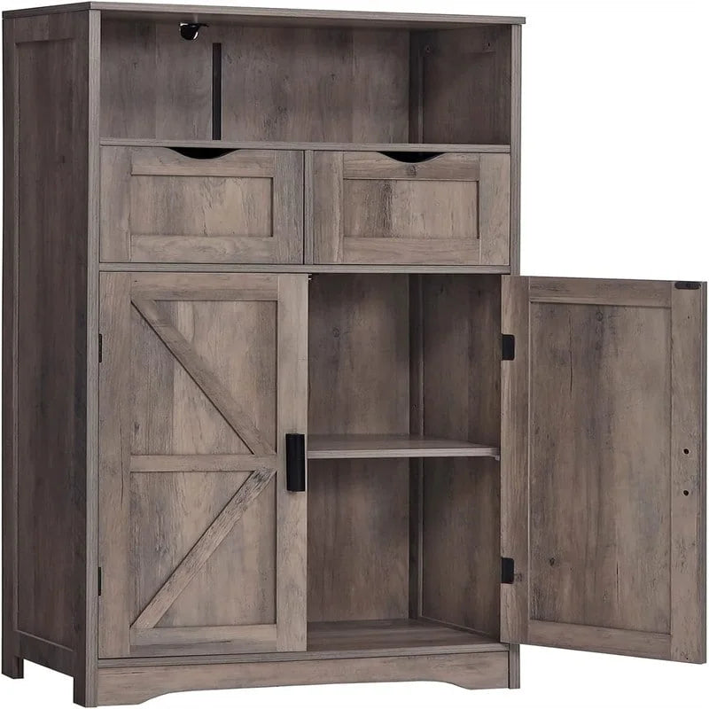 Unterschrank mit 2 Türen und 2 Schubladen - 11.4D x 23.6W x 42.7H