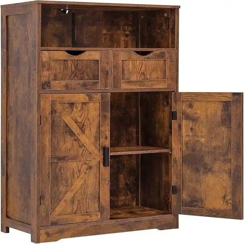 Unterschrank mit 2 Türen und 2 Schubladen - 11.4D x 23.6W x 42.7H