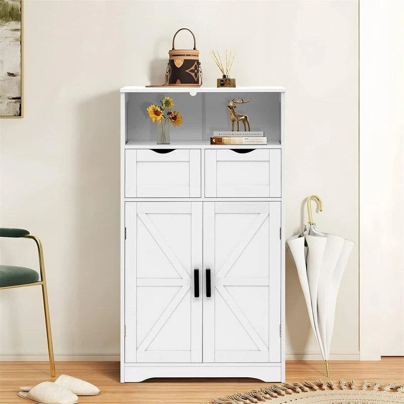 Unterschrank mit 2 Türen und 2 Schubladen - 11.4D x 23.6W x 42.7H