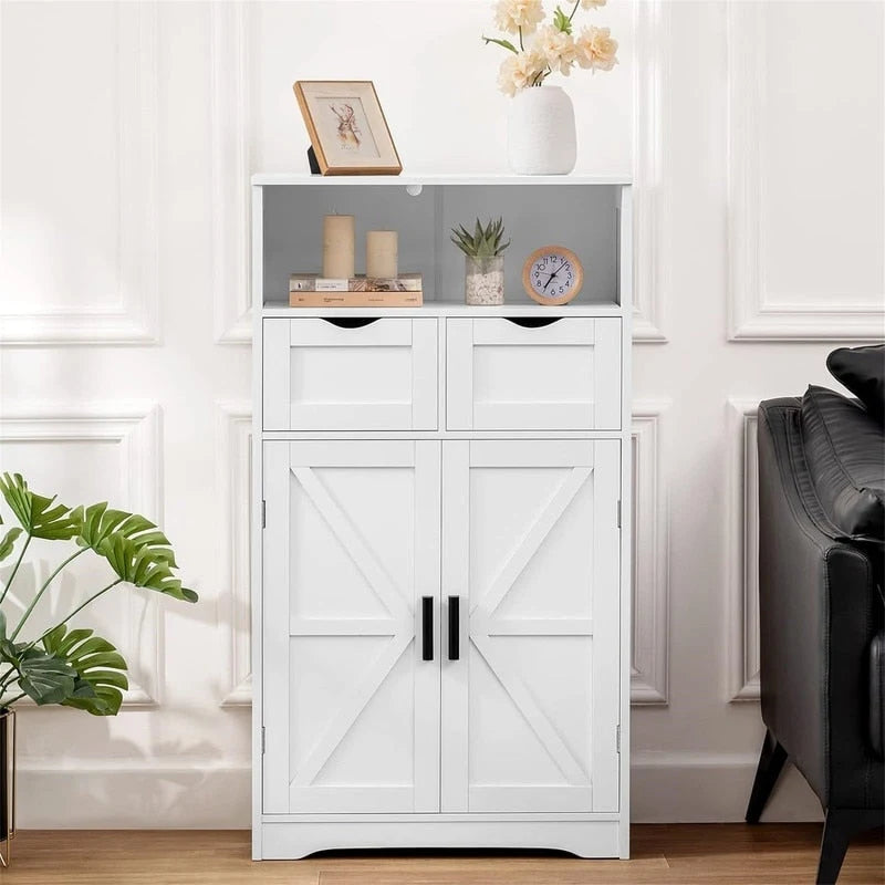 Unterschrank mit 2 Türen und 2 Schubladen - 11.4D x 23.6W x 42.7H