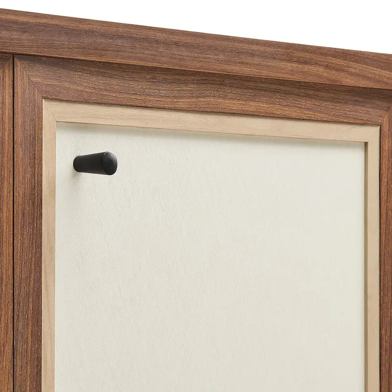 33 Wood Grain Storage Cabinet