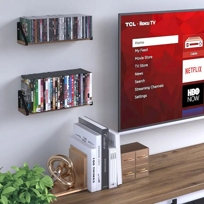 17 Inch Long, 4.5 Deep Wooden Floating Shelves, Shelf for Kitchen