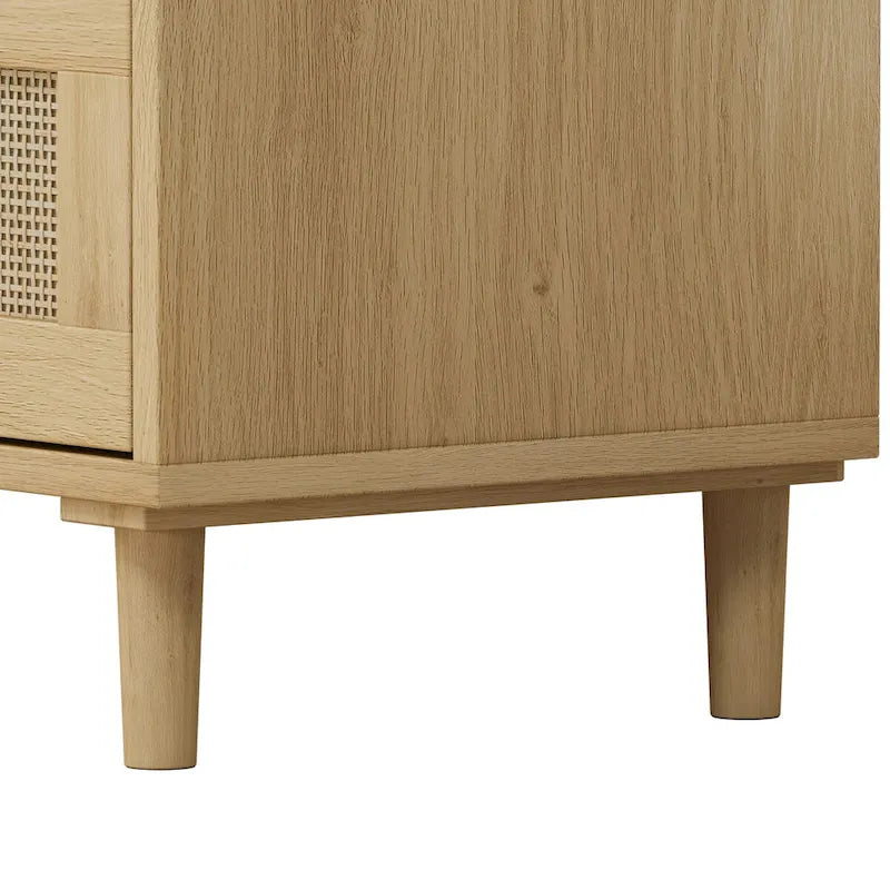 Armoire en rotin de 31.50L à 3 tiroirs