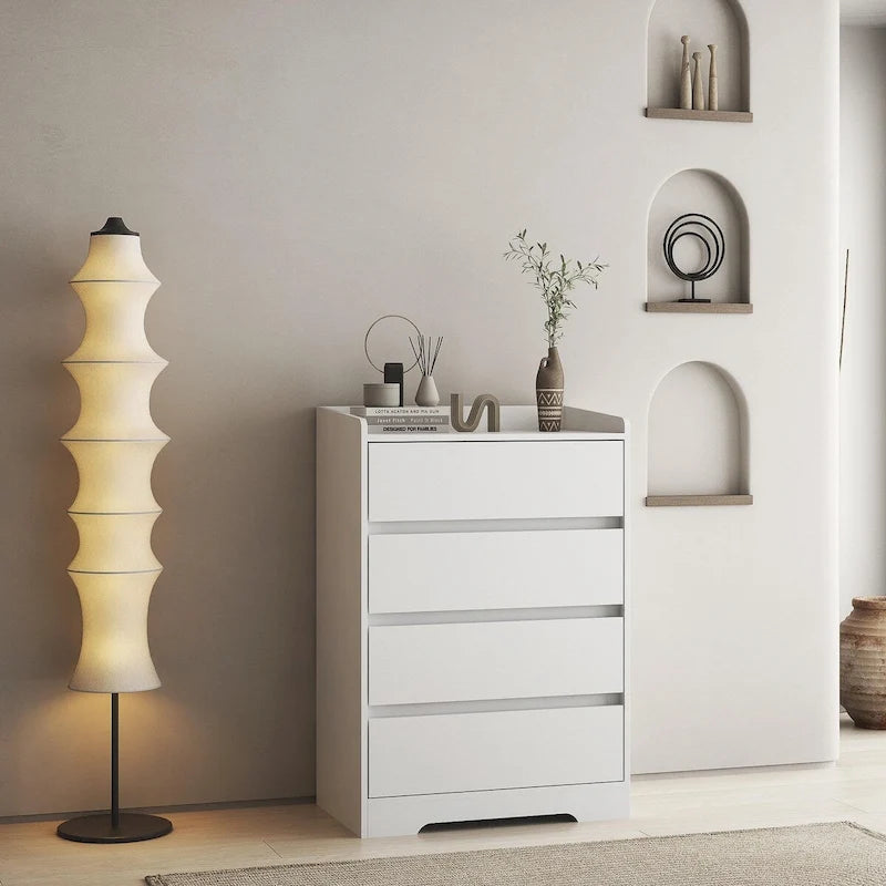 Moderner Holzkommodenschrank mit stabilem Rahmen
