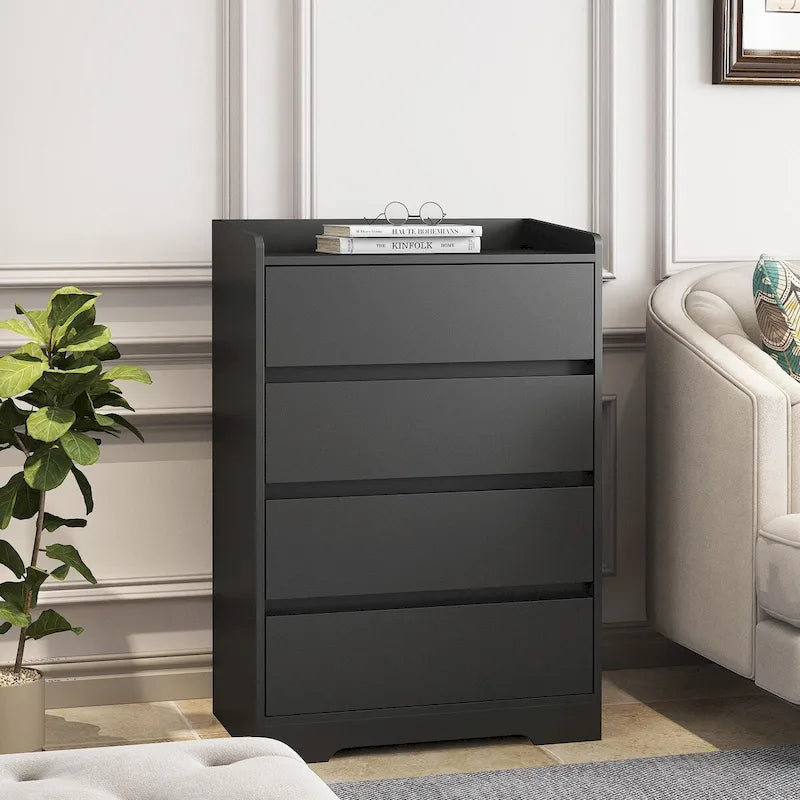 Moderner Holzkommodenschrank mit stabilem Rahmen