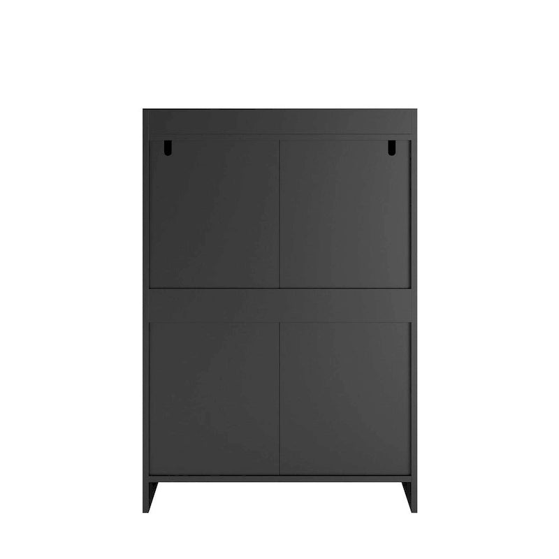 Moderner Holzkommodenschrank mit stabilem Rahmen