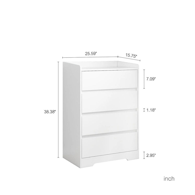 Moderner Holzkommodenschrank mit stabilem Rahmen