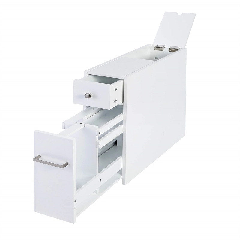 Armoire de rangement fine pour salle de bains - 19.69D x 6.45W x 22.83H