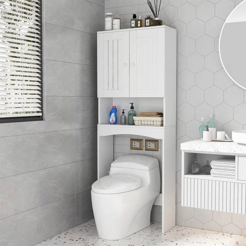 Badezimmer-Organizer zur Aufbewahrung über der Toilette