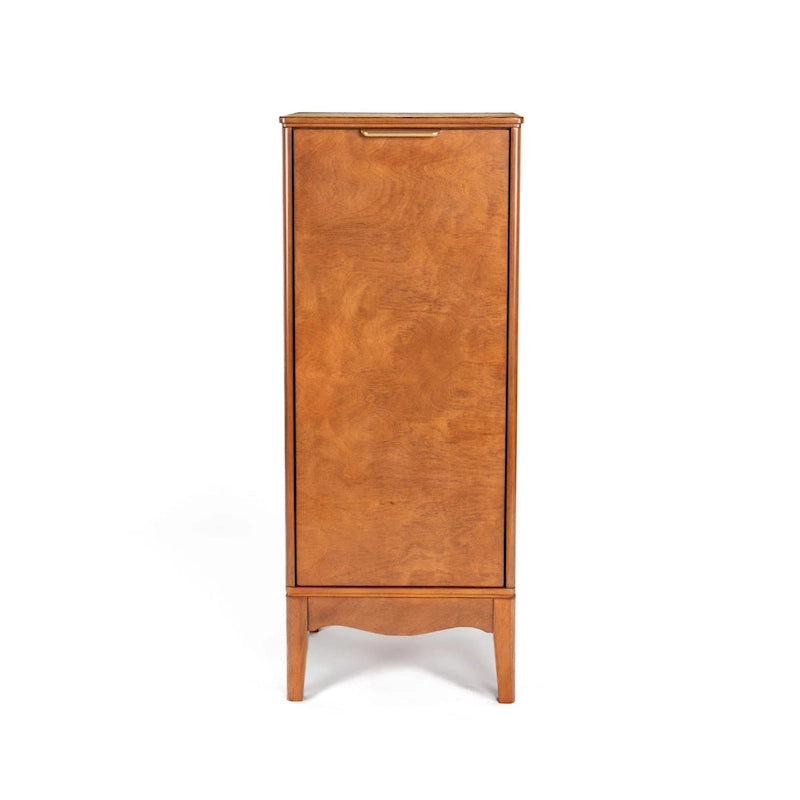 Armoire basse moderne de salle de bains et armoire à linge avec étagères réglables, laiton antique (14.5 x 12.6 x 35.7)